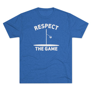 Men's Respect the Game Tri-Blend Crew Tee