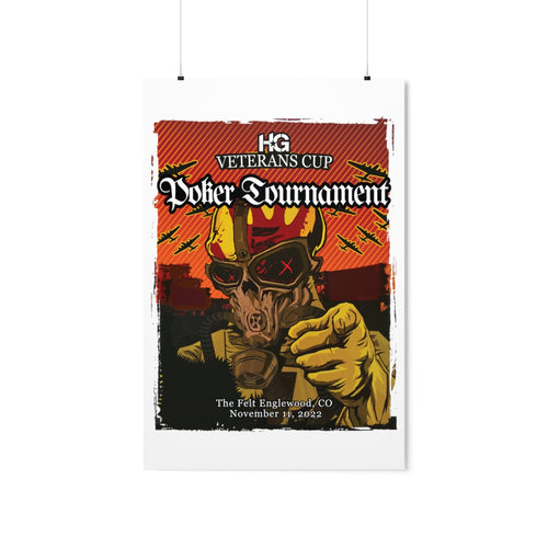 Poker Tourney 2022 Premium Matte Vertical Posters