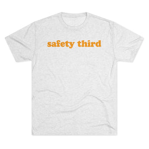 Men's Safety Third Tri-Blend T-Shirt
