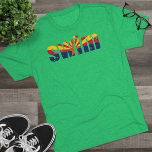 Men's Swim Arizona Tri-Blend Crew Tee