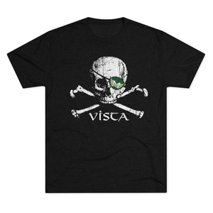 Vista Nation Pirate Tri-Blend Crew Tee