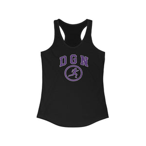 Women's DGN Running Man Ideal Racerback Tank