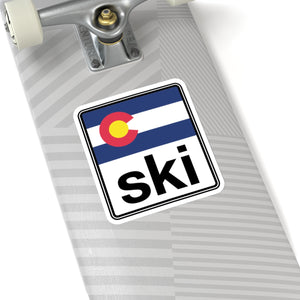 Ski Colorado Kiss-Cut Stickers