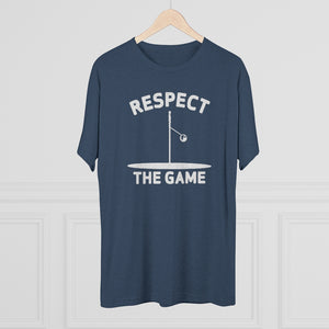 Men's Respect the Game Tri-Blend Crew Tee