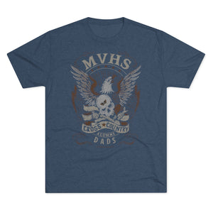 Men's MVHS XC Dad Tri-Blend Crew Tee