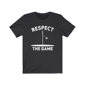 Respect the Game Tetherball Unisex Fitted Tee