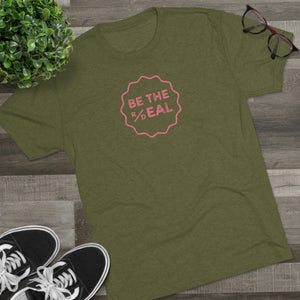 Real Deal Tri-Blend Crew Tee
