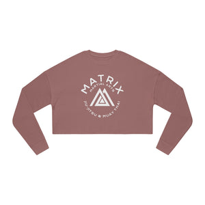 Women's Matrix Martial Arts Cropped Sweatshirt