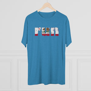 Men's Run California Tri-Blend Crew Tee