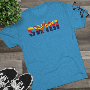Men's Swim Arizona Tri-Blend Crew Tee