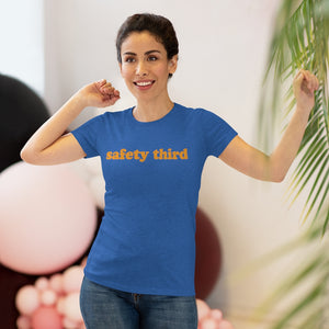 Women's Safety Third Triblend Short Sleeve Tee