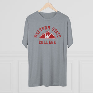 Unisex Old School W Tri-Blend Crew Tee