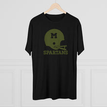 Load image into Gallery viewer, Retro Spartans Tri-Blend Crew Tee