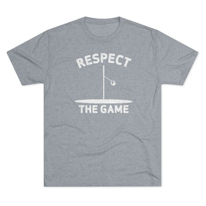 Men's Respect the Game Tri-Blend Crew Tee