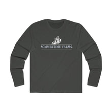 Load image into Gallery viewer, Men&#39;s Long Sleeve Sommertime Farms Crew Tee