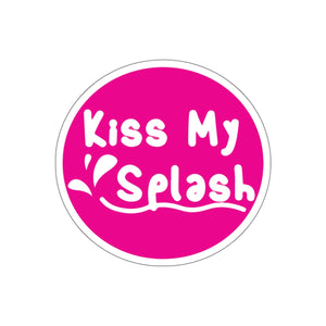 Kiss My Splash Kiss-Cut Stickers