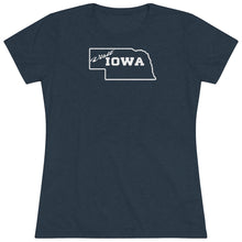 Load image into Gallery viewer, Women&#39;s Visit Iowa Triblend Tee