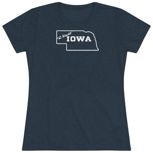 Women's Visit Iowa Triblend Tee