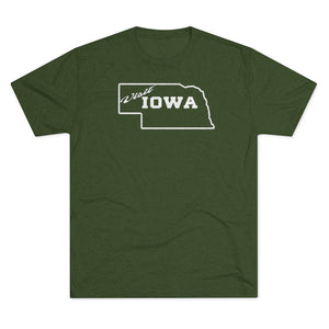 Visit Iowa Tri-Blend Crew Tee
