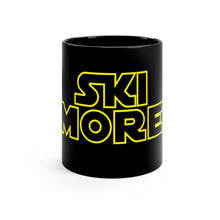 Load image into Gallery viewer, Ski More Black mug 11oz
