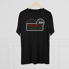 Load image into Gallery viewer, Waldo&#39;s Pizza Tri-Blend Crew Tee