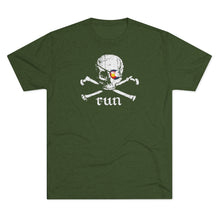 Load image into Gallery viewer, Men&#39;s Colorado Run Pirate Tri-Blend Crew Tee