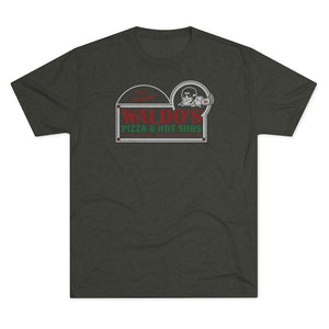 Waldo's Pizza Tri-Blend Crew Tee