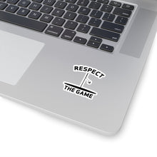 Load image into Gallery viewer, Respect the Game Kiss-Cut Stickers
