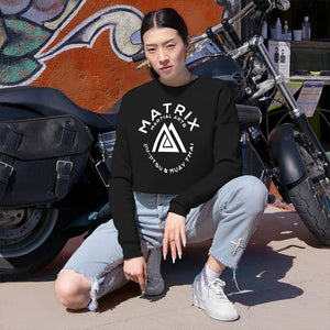 Women's Matrix Martial Arts Cropped Sweatshirt
