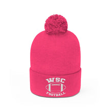 Load image into Gallery viewer, WSC Football Vintage Pom Pom Beanie