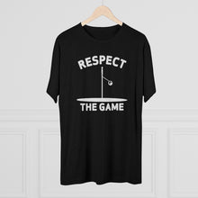 Load image into Gallery viewer, Men&#39;s Respect the Game Tri-Blend Crew Tee