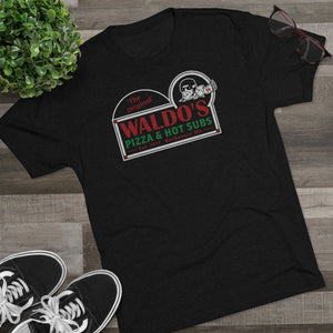 Waldo's Pizza Tri-Blend Crew Tee