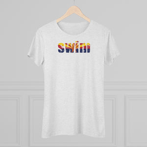 Women's Swim Arizona Triblend Tee
