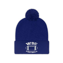 Load image into Gallery viewer, WSC Football Vintage Pom Pom Beanie