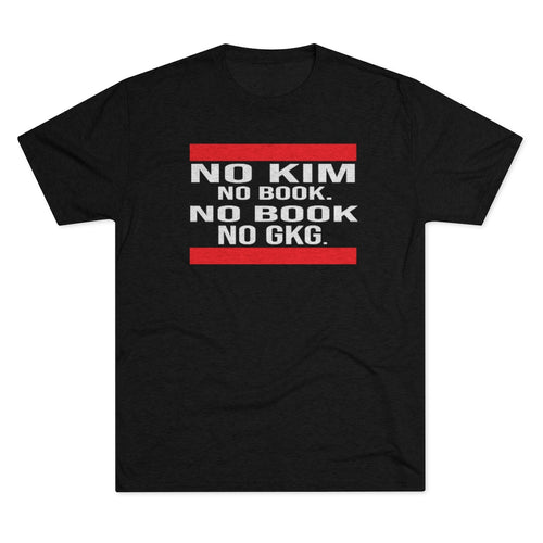 NO KIM Tri-Blend Crew Tee