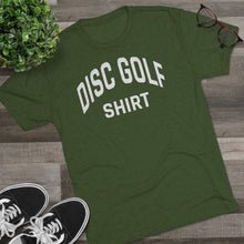 Load image into Gallery viewer, Men&#39;s Disc Golf Shirt Tri-Blend Crew Tee