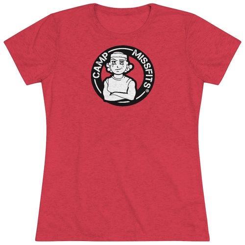 Women's Camp Missfits Triblend Tee