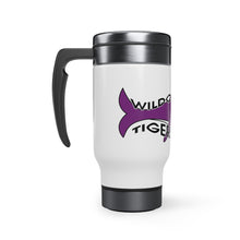 Load image into Gallery viewer, Tigersharks Stainless Steel Travel Mug with Handle, 14oz