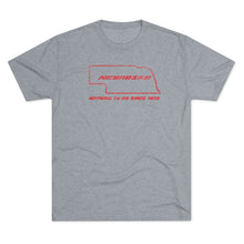 Load image into Gallery viewer, Men&#39;s  Nebraska Burn Tri-Blend T-Shirt