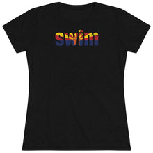 Load image into Gallery viewer, Women&#39;s Swim Arizona Triblend Tee