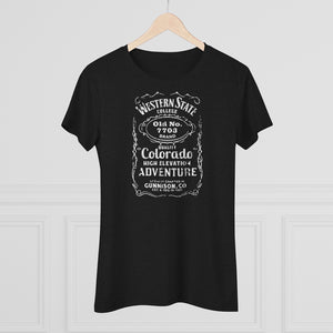 Women's Western State College 7703 Triblend Short Sleeve Tee