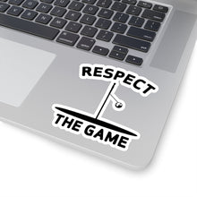 Load image into Gallery viewer, Respect the Game Kiss-Cut Stickers