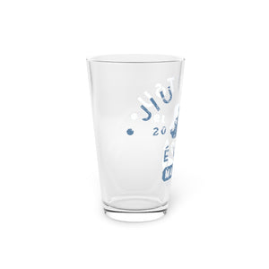 Jiu JItsu É Vida Pint Glass, 16oz
