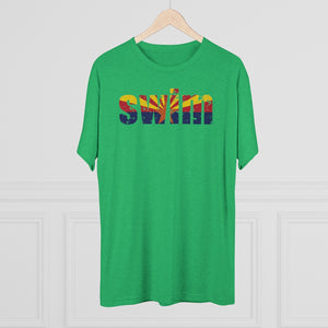 Men's Swim Arizona Tri-Blend Crew Tee