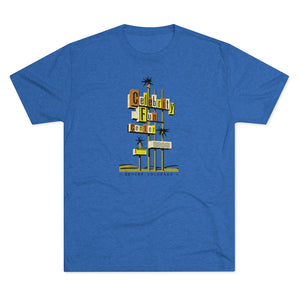 Retro Celebrity Fun Center Tri-Blend Crew Tee