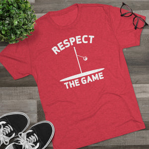 Men's Respect the Game Tri-Blend Crew Tee