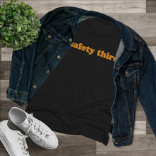 Load image into Gallery viewer, Women&#39;s Safety Third Triblend Short Sleeve Tee