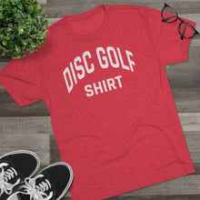 Load image into Gallery viewer, Men&#39;s Disc Golf Shirt Tri-Blend Crew Tee