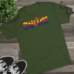 Men's Swim Arizona Tri-Blend Crew Tee