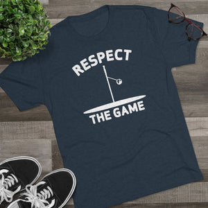 Men's Respect the Game Tri-Blend Crew Tee